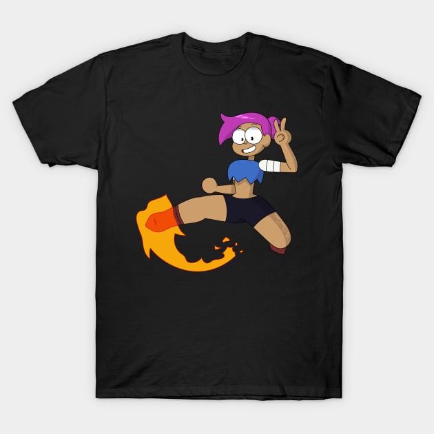 Enid (OK K.O.) T-Shirt by mrchasecomix